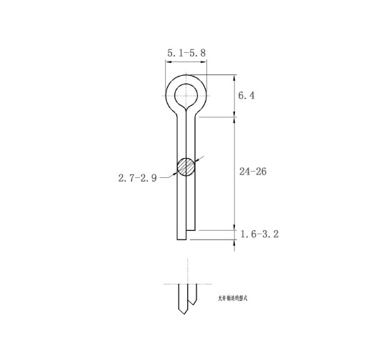 gb91 Φ3.2*25 开口销